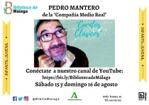 "Cuentos Clásicos" por Pedro Mantero de la "Compañía del Medio Real". Biblioteca Pública Provincial de Málaga